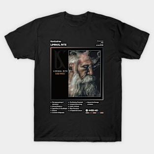 Kardashev - Liminal Rite Tracklist Album T-Shirt